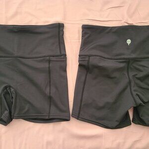 Blackmilk high wasted workout shorts